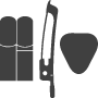 Bear Intense Black Bow / Pick / Reed
