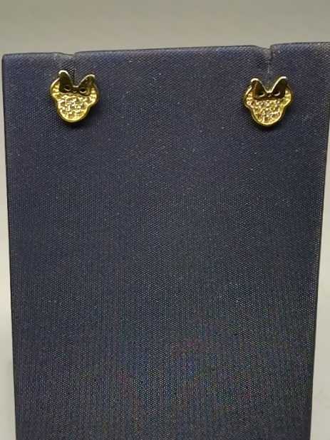 Double Stud Earring - Yellow Gold 10k (.417) 1 grams