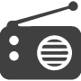 Dual Xd28bt Black Boombox AM/FM/Cassette/TV