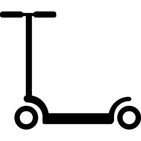 Go Trax G2 Plus Black Kick Scooter
