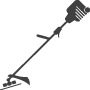 Hart Hgsto2vnm White Cordless String Trimmer