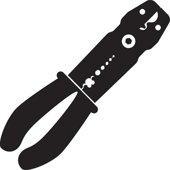 Milwaukee 48224252 Red Wire Stripper / Cutters / Crimper