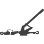 Napa 41750 Black Cable Puller / Come - Along