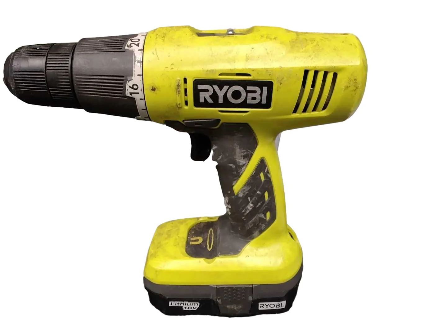 Ryobi P209 Green Cordless Screw Gun