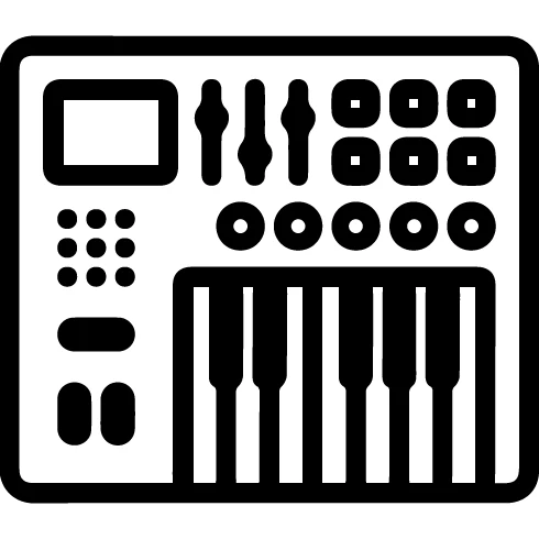 Synido Tempo Pad P16 Multi-color Midi Pad Controller
