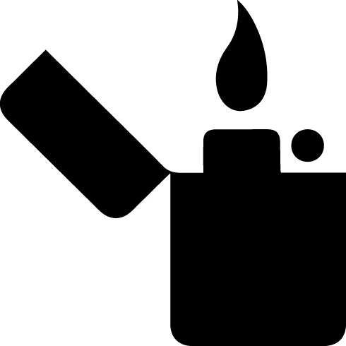 Zippo Red Lighter
